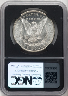 1900-O $1 Mike Castle Blk Core Franklin Series Morgan Dollar NGC MS67