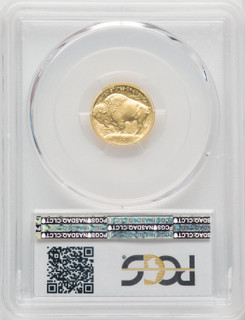 2008-W 4-Coin Set Burnished Gold Buffalos PCGS MS70