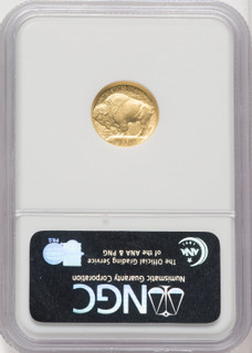 2008-W 4-Coin Set Gold Buffalos ER Blue Label NGC MS70