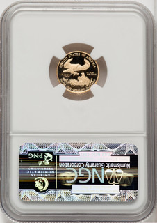 2010-W 4-Coin Set Gold American Eagle ER Blue NGC PF70