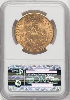 1907-S $20 Liberty Double Eagle NGC MS61