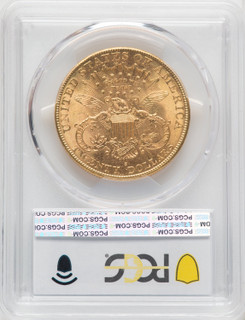 1905-S $20 Liberty Double Eagle PCGS MS61