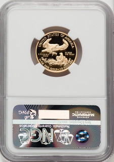 2016-W $10 Quarter-Ounce Gold Eagle 30th Anniversary Brown Label NGC PF70