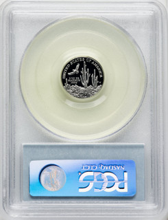 2001-W $10 Tenth-Ounce Platinum Blue Gradient PCGS PR70