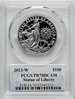 2013-W $100 One-Ounce Platinum Eagle PCGS PR70