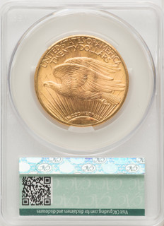1928 $20 Saint-Gaudens Double Eagle CACG MS66