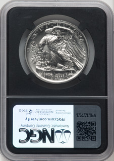 2017 $25 One Ounce Palladium First Day of Issue FDI Miles Standish NGC MS70