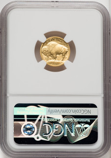 2008-W $5 Tenth-Ounce Gold Buffalo NGC MS70