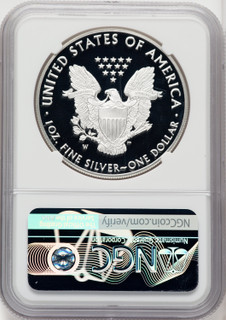 2018-W S$1 Silver Eagle Mike Castle NGC PF70