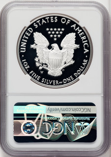 2020-W S$1 Silver Eagle PRDC Mike Castle NGC PF70