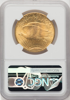 1924 $20 Saint Green Label Saint-Gaudens Double Eagle NGC MS67