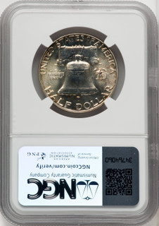 1950 50C Proof Franklin Half Dollar NGC PR68