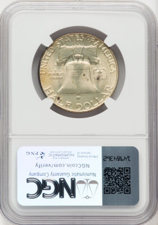 1960-D 50C FL Franklin Half Dollar NGC MS66