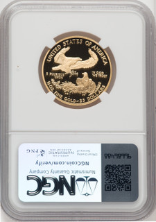 2007-W $25 Half-Ounce Gold Eagle NGC PF70