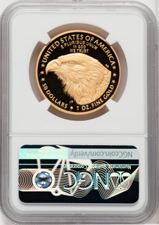 2021-W G$50 One Ounce Gold Eagle Type Two First Strike NGC PF70