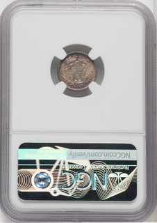 1872-S Mintmark Above Bow Seated Half Dime NGC MS66