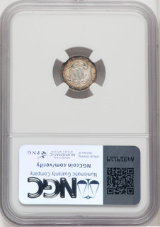 1862 3CS Three Cent Silver NGC MS67