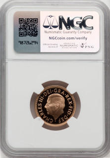 Charles III gold Proof Sovereign 2024 PR70 Ultra Cameo NGC World Coins NGC MS70