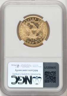 1891-CC $10 FS-501 Liberty Eagle NGC MS62