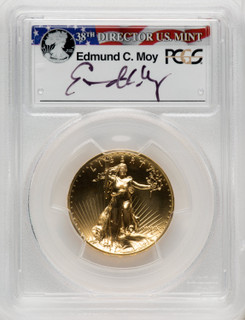 2009 $20 Ultra High Relief Double Eagle Moy Signature Ed Moy PCGS MS70