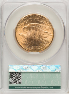 1928 $20 Saint-Gaudens Double Eagle CACG MS62