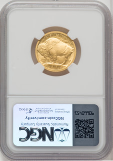 2008-W $10 Quarter-Ounce Gold Buffalo NGC MS70 Brown Label