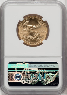 2018 $25 Half-Ounce Gold Eagle Brown Label NGC MS70