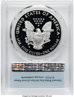 2017-S S$1 Silver Eagle FS Flag PCGS PR70