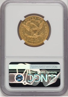 1874-CC $10 Liberty Eagle NGC AU55