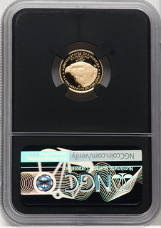 2021 T2 Gold American Eagle 4-Coin Set ER NGC PF70 Miles Standish Signed