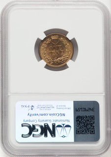 1864 Copper-Nickel Indian Cent NGC MS66