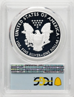 2020-W S$1 Silver Eagle FDI FUN Show PRDC FDI Flag PCGS PR70