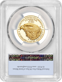2024 W 1/2 oz Gold Eagle First Strike PCGS PF70