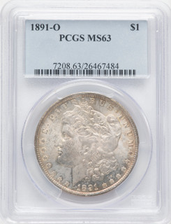 1891-O $1 Morgan Dollar PCGS MS63 (769569021)