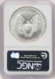 1994 S$1 Silver Eagle Brown Label NGC MS70 1994 S$1 Silver Eagle Brown Label NGC MS70