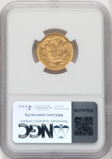 1878 $3 Three Dollar Gold Pieces NGC MS63 (765974021)