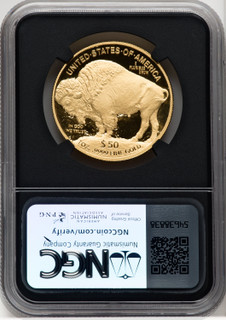 2009-W $50 Gold Buffalo NGC PF70 Anna Cabral