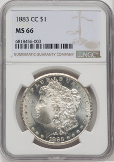 1883-CC $1 Morgan Dollar NGC MS66 (518609004)