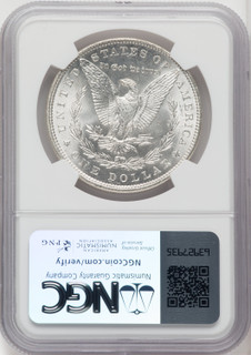 1886 $1 Kenneth Bressett Red Book Morgan Dollar NGC MS67 (518682001)