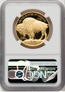 2008-W $50 Gold Buffalo NGC PF70 Don Everhart