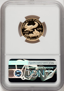 2017-W 1/4 Oz Gold Eagle NGC PF70 Reagan Label