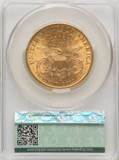 1897-S $20 Liberty Double Eagle CACG MS62 (171393012)