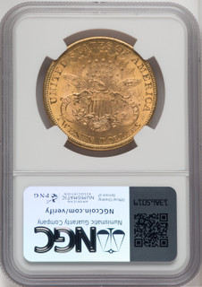 1896 $20 Liberty Double Eagle NGC MS62 (173918080)