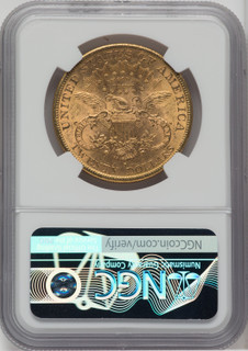 1896-S $20 Liberty Double Eagle NGC MS62 (571684042)