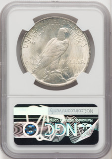 1923 $1 Peace Dollar NGC MS67 (765522059)