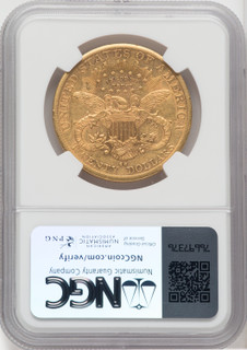 1890-CC $20 Liberty Double Eagle NGC AU55 (765748009)