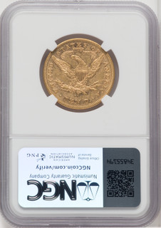 1874-CC $10 Liberty Eagle NGC AU55 (765748010)