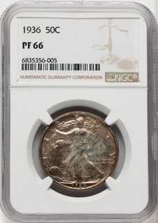 1936 50C Proof Walking Liberty Half Dollar NGC PR66 (765813008)