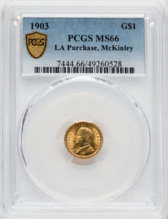 1903 G$1 MCKIN Commemorative Gold PCGS MS66 (505857004)