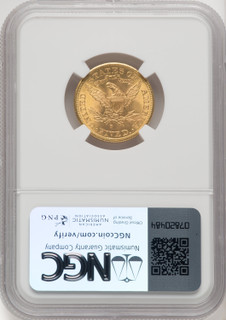 1901-S $5 Liberty Half Eagle NGC MS67 (757512072)